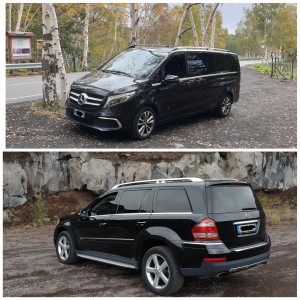 Mercedes VClass e GL Class